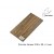 Ziricote Veneer 200 x 90 x 2 mm.